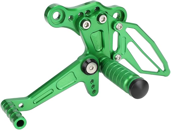 CHANGCHENG Foot Pegs for Ninja 400-Motorcycle Adjustable Rear Set Footpeg Brake Shift Pedal for Ninja400 2018-2023 Z400 2019-2023 Black
