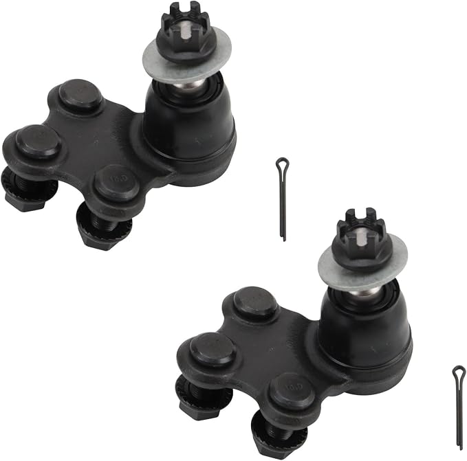 TRQ Front Lower Driver and Passenger Side Ball Joint Set Compatible with 2017-2023 Subaru Impreza