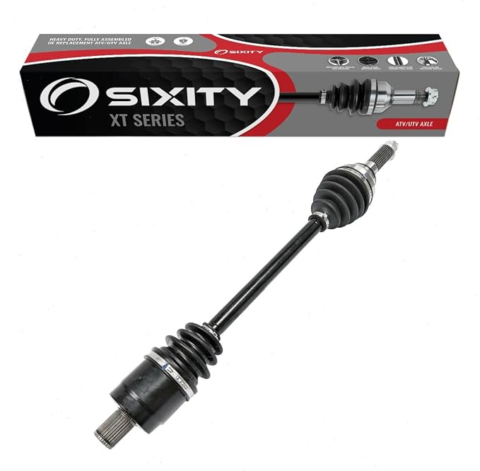 Sixity XT Rear Left CV Axle for Polaris Ranger 1000 EPS Premium 2019-21 | Crew 570-4 XP 20th Anniversary High Lifter Edition Northstar HVAC Trail Boss Ultimate Texas 900