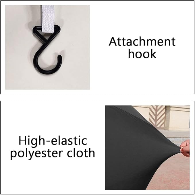 Indoor Motorcycle Cover Soft Stretch Dustproof Cover Compatible with All Motor, 96 inches