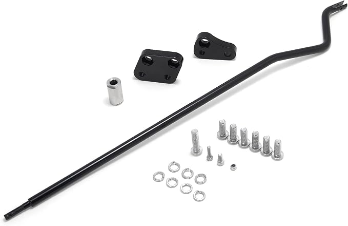 TOFR Reduced Reach Forward Control Relocation Conversion Kit OEM 50700005 for Harley Dyna 2006-2017 models with forward controls Wide Glide FXDWG Fat Bob FXDF Low Rider FXDL Street Bob FXDB