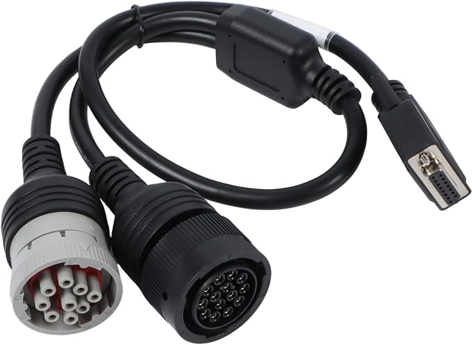 3177485 4576114 ET3 ET-III Split Y Scanner Connect Cable (9+14Pins), for CAT ET-III ET3 317-7485 457-6114, Truck Diagnostic Adapter Tool Connector Cable Parts