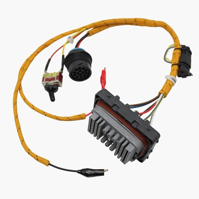 for Caterpillar Excavator ECM Program Diagnosic Cable Wiring Harness for CAT A6E2 A5E2V2 A5E12 A5M12 B6M5