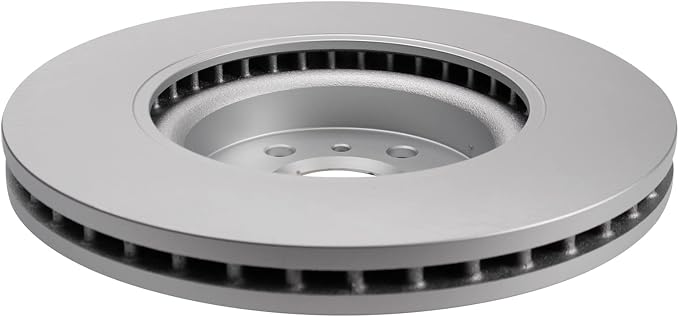 TRQ Front Brake Rotor Set G Coated Vented Compatible with 2007-2009 Mercedes-Benz ML320 2006-2011 ML350 2010-2011 ML450 2007-2009 R320 2006-2012 R350 2006-2007 R500