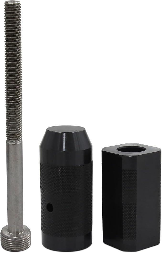 9U-6891 Injector Sleeve Cup Remover Installer Tool Set Compatible with CAT Caterpillar C10 C12 C15 C-16 C-18 and 3406E Engines Heavy Duty Steel 4K-0367 128-7889 9U-7258 5P-8247(6 PCS)