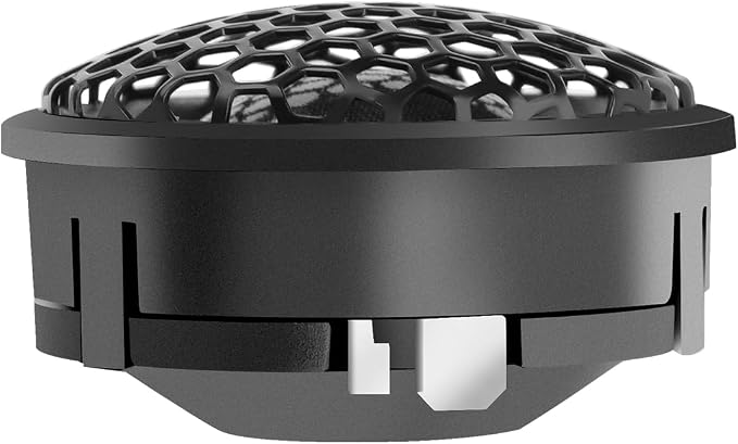 1 Inch Car Tweeters 300W Peak, Silk Dome Tweeter Speakers for Car Audio, 4 Ohm High Frequency Tweeters with Crossover, Surface/Flush Mount, Car Tweeters Pair for Clear Crisp Sound