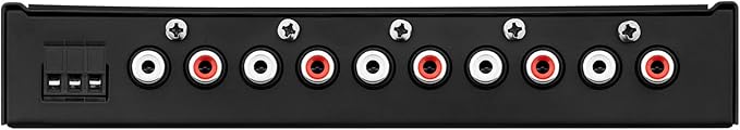 Taramps TEQ 7.4 Stereo 7-band Graphic Equalizer Car Audio Rca Input/Output, Auxiliary Gain, Fader Control 2 Input Channel 3 Output Channel, Blue LED Sound Equalizer