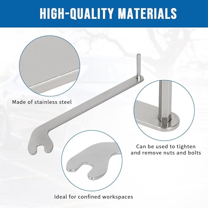 motoparty Soft Top Hand Operated Manual Override Tool CLK W208 A208 Replace for OEM Number A2088990080 Made of Stainless Steel