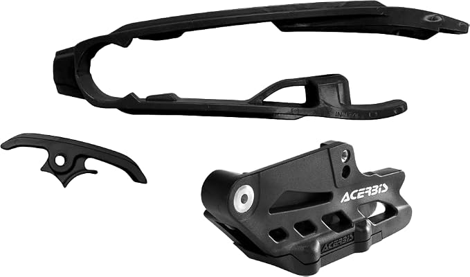 Acerbis 2984790001 Chain Guide and Slider Kit - Black