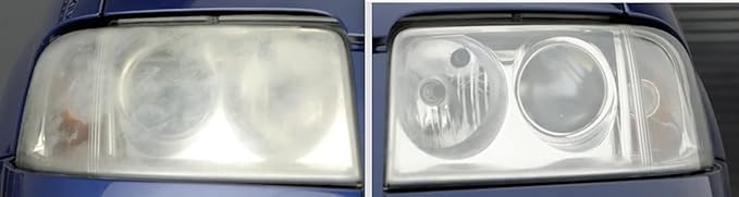QUIXX 00084-US Headlight Restoration Kit and Lens Sealer, Permanently Restore Yellowed or Opaque Headlights To Like-New Condition for Your Automobile, Motorcycle, or Boat