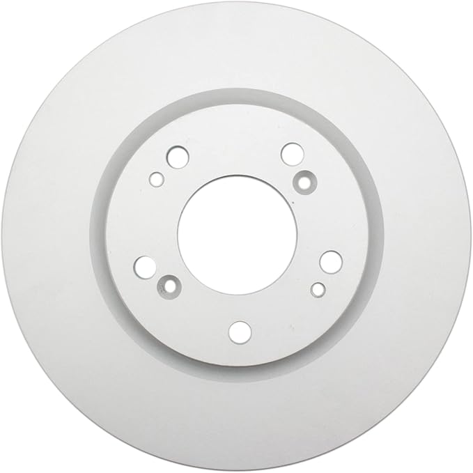 TRQ Front G-Coated Brake Rotor LH RH Pair for Chrysler Dodge Jeep Mitsubishi