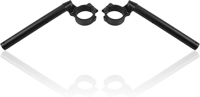 49mm Clip On Handlebars Replacement for Honda CBR1000RR 2014-2016 Left & Right Aluminum Motorcycle 7/8" Clip On Fork Tube Handlebars