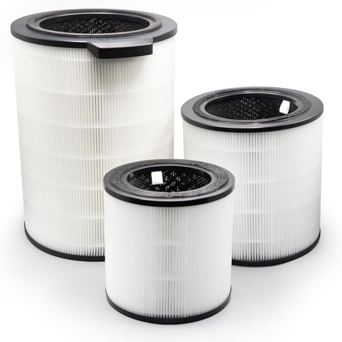 BOSCH Air 2000 Air Purifier Replacement Filter, 3-In-1 Filter, Activated Carbon