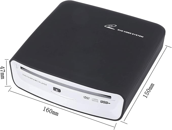 Portable Car CD Player | External USB Vehicle CD Player for Car Android Navigation Plug and Play (for Android 4.4 and Above System Only)