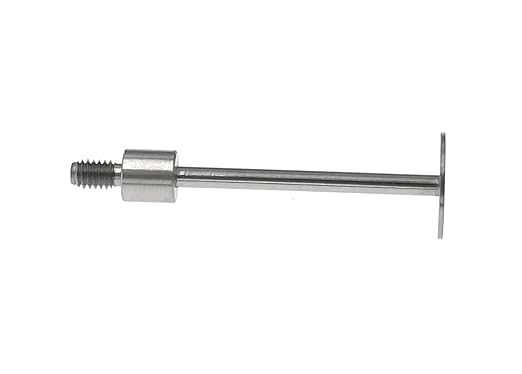 SUXING Flat Contact Points for Dial Indicator Depth 0.5mm Thickness 10 mm Diameter 4-48 UNF Thread 30 mm Length (4-48UNF D10L30)