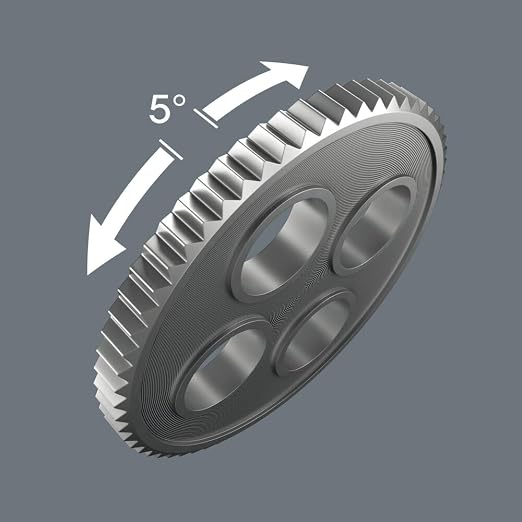 WERA - Zyklop 8000A Ratchet 1/4In Drive 152Mm Carded