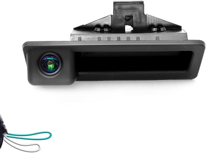 Vehicle Backup Camera CCD Compatible for BMW E82 E88 E84 E90 E91 E92 E93 3 5 Series X1 5 6 320i 335i Car Rear View AHD 1080P Camera Reverse Parking Fisheye Lens Waterproof Cam Car Trunk Handle Camera