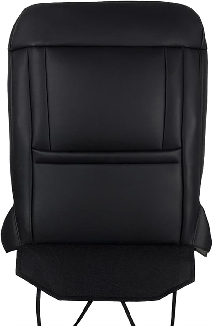 Seat Cover Black Replacement for 2015-2017 Ford F150 Lariat Front Left Bottom and Top