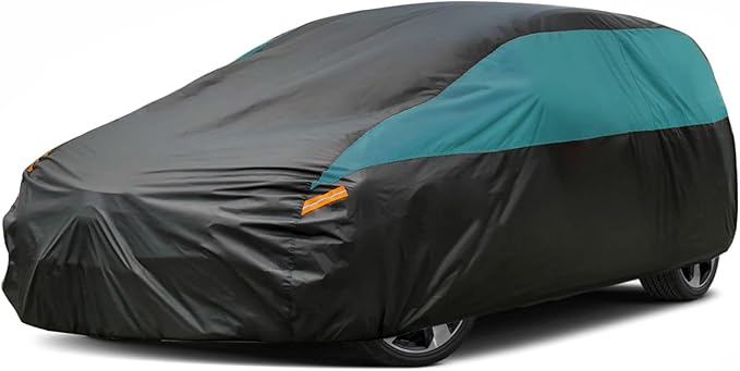 GUNHYI Hatchback Car Cover for Automobiles Waterproof All Weather, Universal Fit Mazda 3 Hatchback, Honda Civic Hatchback, Volkswagen Golf, Toyota Matrix, Nissan Leaf, Kia Forte5 etc.
