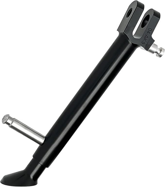 Black CNC Adjustable Kickstand Side Stand for Compatible With 2013-2020 Kawasaki ZX6R/RR