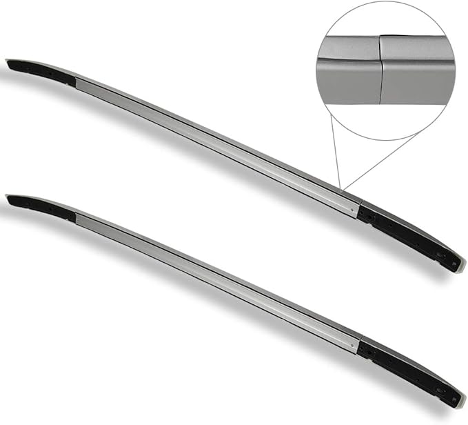 SCITOO Roof Rack Cross Bar for Mitsubishi Outlander 2013-2017 2019 165LBS Cargo Bars Silver