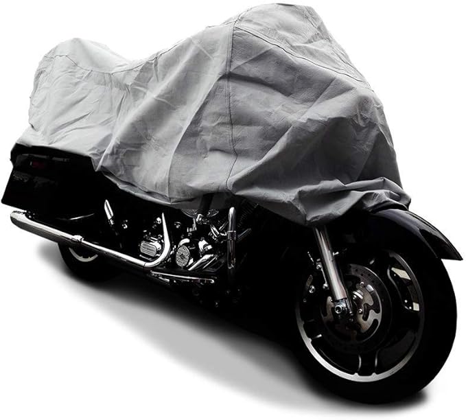 CarsCover Ultrashield Heavy Duty Waterproof Motorcycle Cover for Harley Davidson Touring Road Glide and Street Glide Bike HD Covers