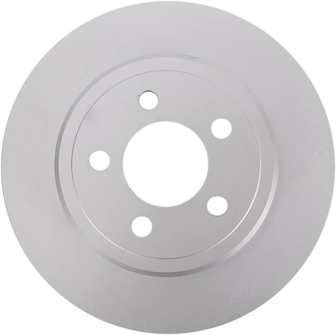 TRQ Rear Brake Rotor Set G Coated Vented Compatible with 2005-2023 Chrysler 300 2005-2008 Dodge Magnum 2006-2023 Charger 2009-2023 Challenger