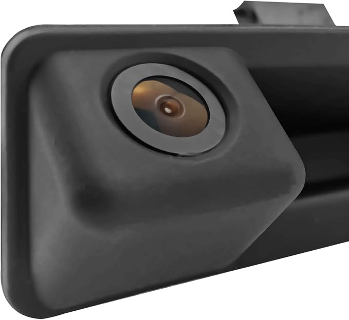 Tailgate Handle Backup Camera for BMW 1/3/5/6 X1/X3/X5/X6/Z4 Series E90 E60 E70 E84 E92 2004-2015, 170° Wide Angle Waterproof Rear View Reversing Camera Replacement