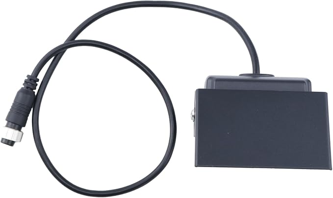 Night Vision Camera Compatible with Trailer Pickup Van RV Camper Color Rear/Front View Heated Waterproof with Audio 4-Pin Connection Black Replace for Buyers 8881211