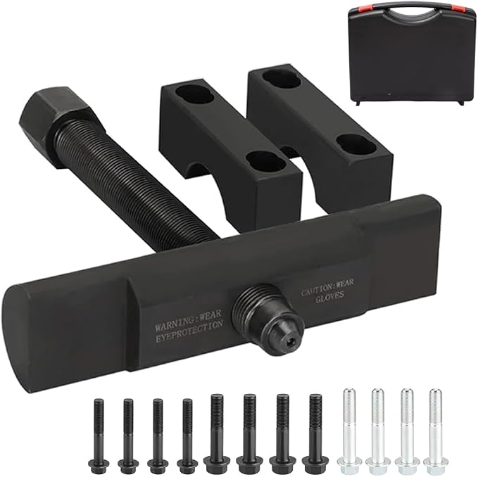 HY-SPEED 60050 Yoke Puller, 10803 Heavy-Duty Yoke Removal Tool Kit Made for Class 6-8 Transportation Trucks & Equipment, for Semi Trucks