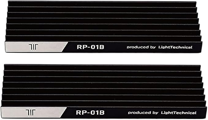 RP-01B 2-Piece Performance Set - Stealth Black Aluminum Alloy Device for Engine & Electrical Optimization - Smooth Response, Enhanced Combustion, and Cabin Comfort Support