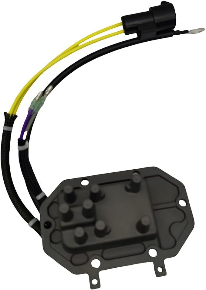 XYZIL Voltage Regulator Rectifier 193-4641 Compatible with Johnson Evinrude 584641 585995 586271 185HP 200HP 225HP 250HP 300HP 2 Stroke 6 8 Cylinder Marine Outboard 35 Amp 18-5831 878333