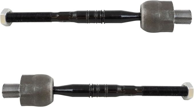 TRQ Inner Driver and Passenger Side Tie Rod Set 2 Piece Compatible with 2004-2009 BMW X3 2007-2013 BMW X5 2008-2014 X6