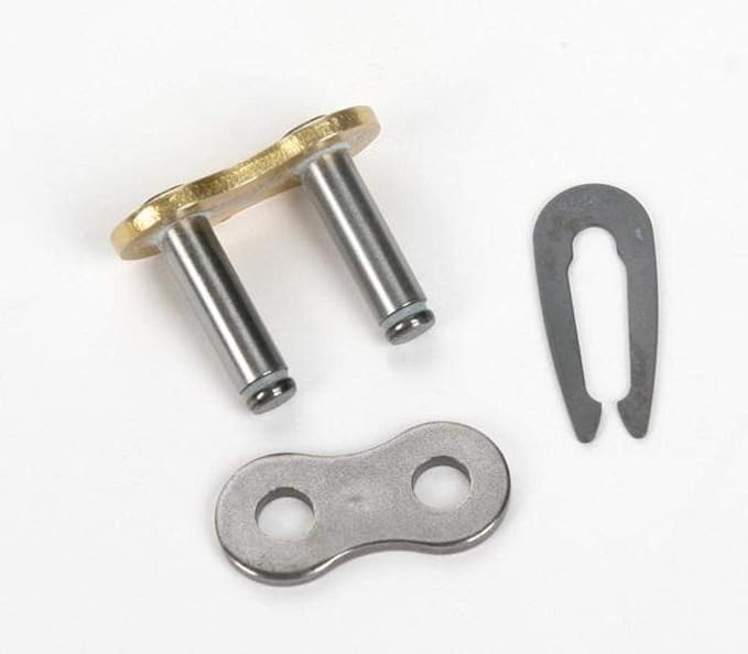 JT Chain JTC530X1RSL (530 Series) Black Steel X-Ring Clip Type Connecting Link (Pack of 2)
