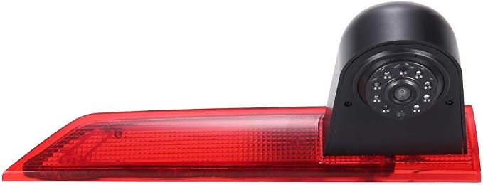 1280 * 720 Pixel Third Roof Brake Lamp Car Backup Camera Replacement for Ford Transit Custom 2012-2016 Dritte 3 Reverse Parking Camera Waterproof Night Vision