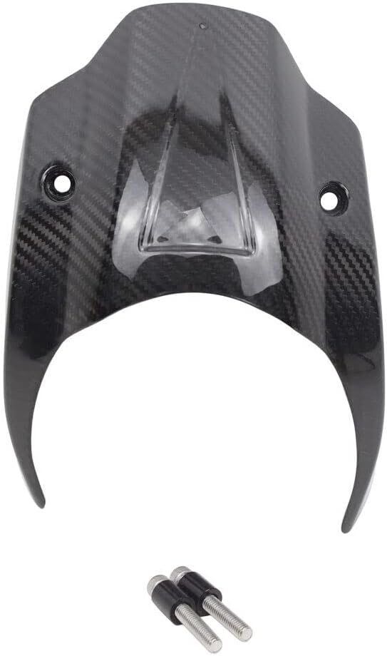 POWER JAMES Black 100% Carbon Fiber Outer Headlight Fairing for Harley Davidson Breakout FXBR/S 2018-2024