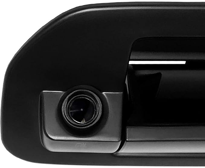Riloer Tailgate Handle Rear View Camera, Tailgate Door Handle Camera, 2006-2014 Compatible with Honda Ridgeline, Backup Tailgate Camera with Static Guidelines