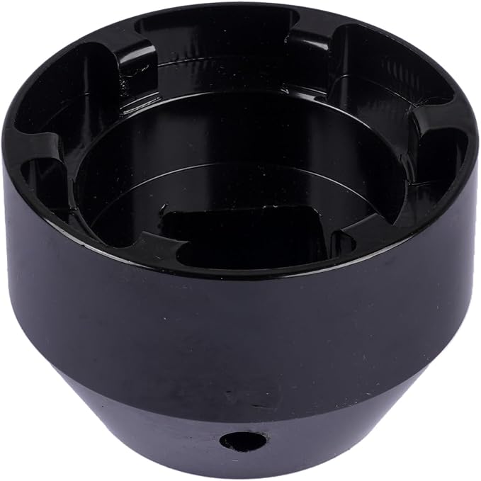 6-Point Torque Tool Pinion Nut Socket Replacement for Mercedes Freightliner Detroit Diesel Alloy Steel Black Polished Square W742589020700