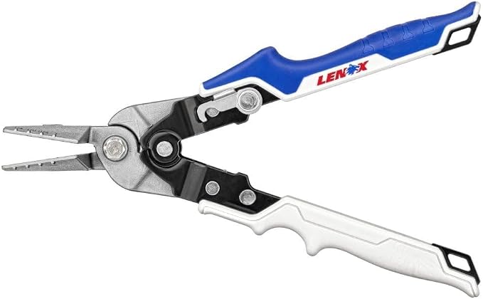 LENOX TOOLS Pliers, Seamers, Forged Head, Cuts 18 Gauge Metal and 22 Gauge Stainless Steel (LXHT14350)