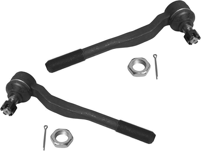 TRQ Outer Driver and Passenger Side Tie Rod Set 2 Piece Compatible with 1996-2002 Toyota 4Runner