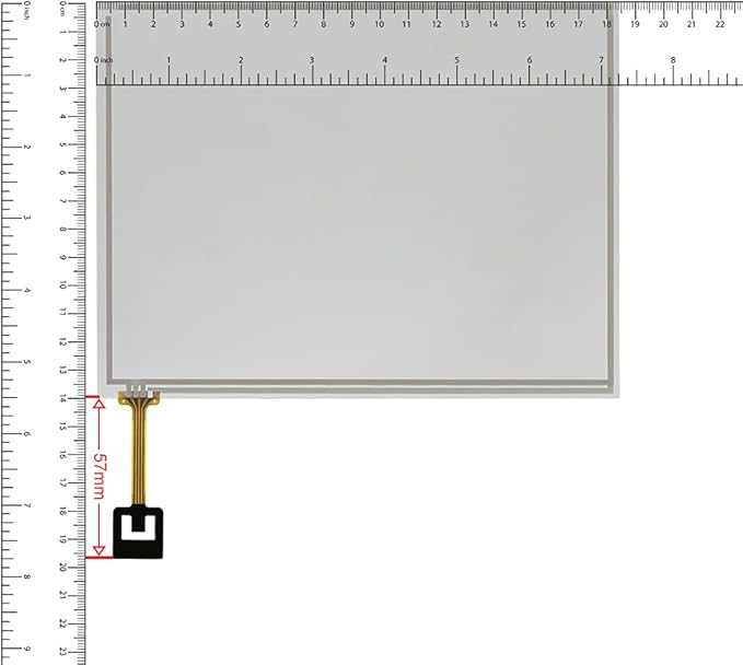 BENET 8.4in Touch Screen Digitizer Compatible with Chrysler Dodge Maserati Uconnect 3 RB5 RE2 Radio Navigation Display Monitor