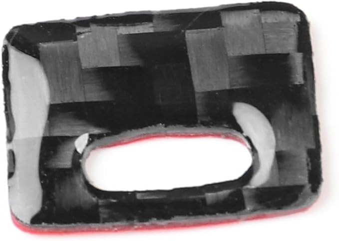 Soft Carbon Fiber Car Interior Shift Button 1/Piece Decorative Sticker for Lexus RC300 350 200T 15-24 Carbon Fiber Interior Accessories