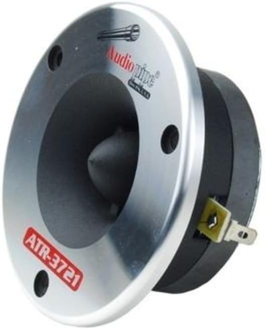 Audiopipe 2 Pair 3-3/4” Aluminum Bullet Titanium Horn Tweeters ATR-3721 350 Watts Max 4 Ohm