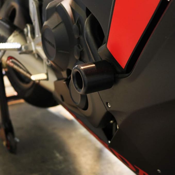 Shogun USA Made Hon CBR1000RR CBR1000 CBR 1000 RR 2017 2018 2019 SP SP2 Complete Kit Black Includes Bar Ends Swing Arm Spools and Frame Sliders Fits ABS & NON ABS Models - 755-3959
