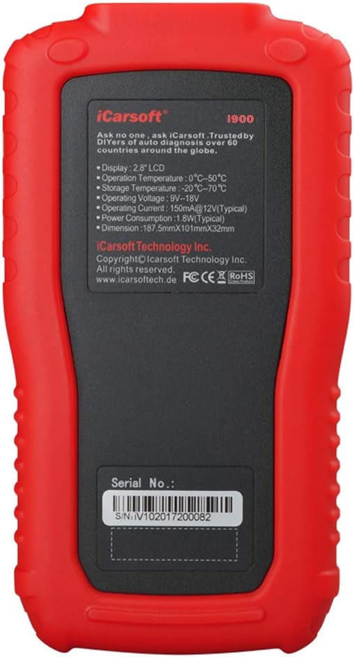 iCarsoft i900 General Motors Gm Obd2 Car Truck Diagnostic Scanner Tool Reset Erase Fault Code