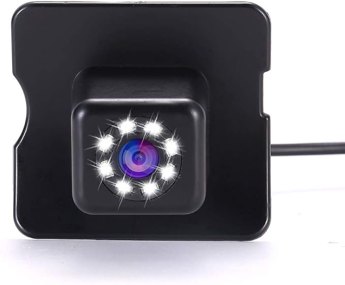Vehicle Rear View Camera with 8LEDs Waterproof Night Vision Backup Reverse Camera Replacement for Mercedes Benz MB ML320 CDI/ML350/ML300/ML250/ML63/W164/ML450