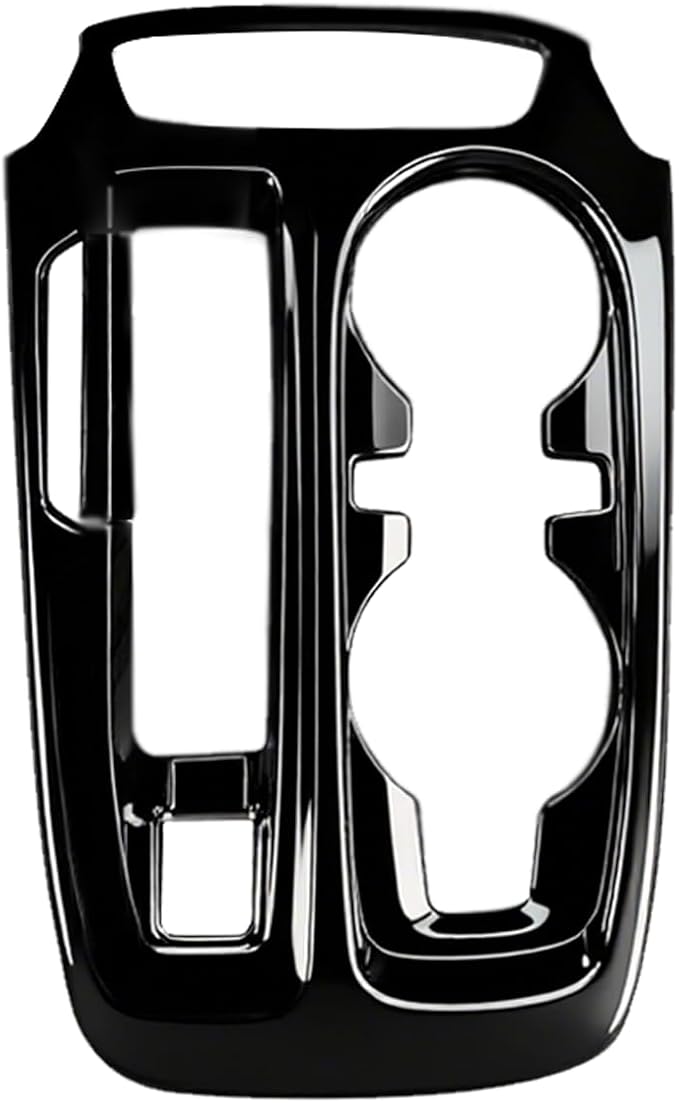 2 Pcs Center Console Gear Shift Panel Trim ABS Gloss Black Interior Protection Decor Accessories for Chevrolet Trailblazer 2024-2026