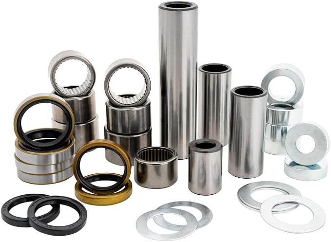 Tusk Linkage Bearing Kit Compatible with KTM 125 SX 12-21/250 SX 12-22/250 SX-F 11-22/250/300 XC 12-19/450 SX-F/350 SX-F/XC-F 2011-2020 - TK-27-1180 - Replaces OEM 77204080110, 77204080090