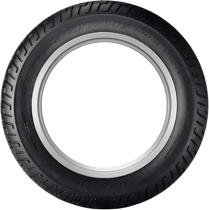 Dunlop D404 Front Motorcycle Tire 80/90-21 (48H) Black Wall - Fits: Kawasaki Vulcan Custom VN900 2006-2016