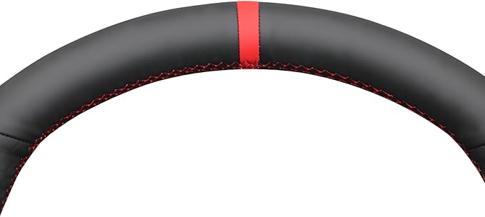MEWANT Hand Stitch Steering Wheel Cover Wrap for Subaru WRX / WRX STI 2015-2021 - Steering Wheel Accessories